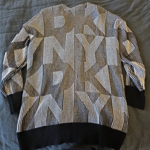 DKNY Women's Rib Knit Cardigan - Picture 2 of 4